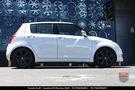 17x7.0 Incubus RS Flawless 0450 on SUZUKI SWIFT