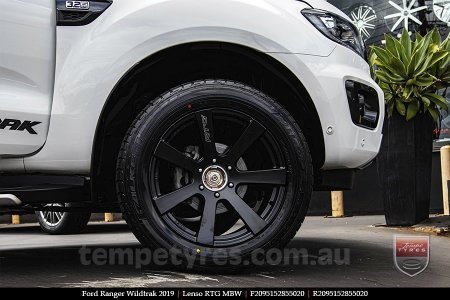 20x9.5 Lenso RTG MBW on FORD RANGER WILDTRAK