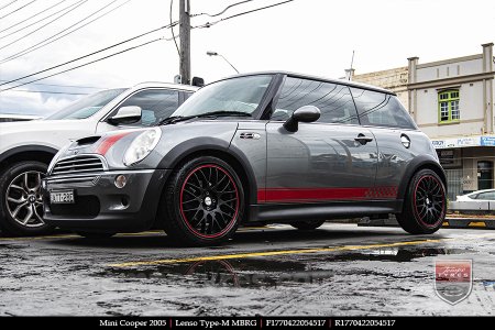 17x7.0 Lenso Type-M - MBRG on MINI COOPER