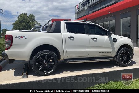 20x9.0 Ballistic Joker FB on FORD RANGER WILDTRAK 