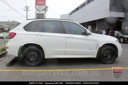 20x10 20x11 Simmons MS1 MK on BMW X5