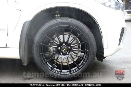 20x10 20x11 Simmons MS1 MK on BMW X5