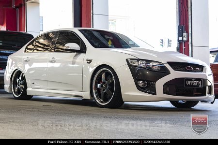 20x8.5 20x9.5 Simmons FR-1 Hyper Dark on FORD FALCON