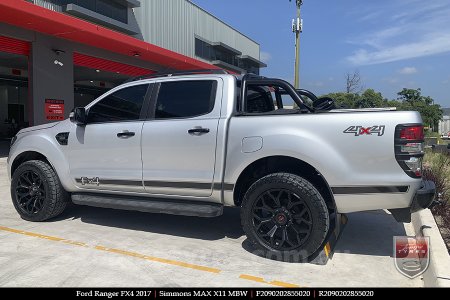 20x9.0 Simmons MAX X11 MBW on FORD RANGER FX4