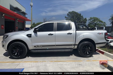 20x9.0 Simmons MAX X11 MBW on FORD RANGER
