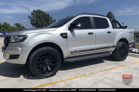 20x9.0 Simmons MAX X11 MBW on FORD RANGER FX4