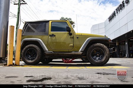 17x8.0 Grudge Offroad BWL Steel on JEEP WRANGLER