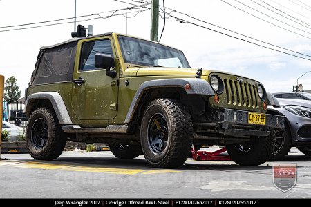 17x8.0 Grudge Offroad BWL Steel on JEEP WRANGLER