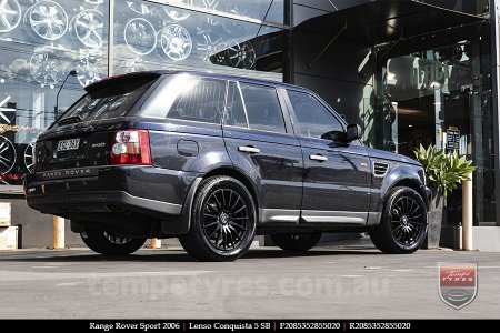 20x8.5 20x9.5 Lenso Conquista 5 SB CQ5 on RANGE ROVER SPORT