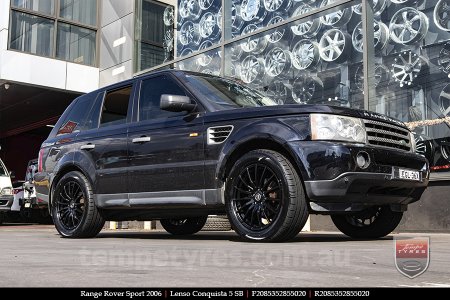 20x8.5 20x9.5 Lenso Conquista 5 SB CQ5 on RANGE ROVER SPORT