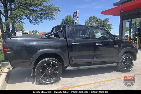 20x9.0 Ballistic Joker FB on TOYOTA HILUX SR5