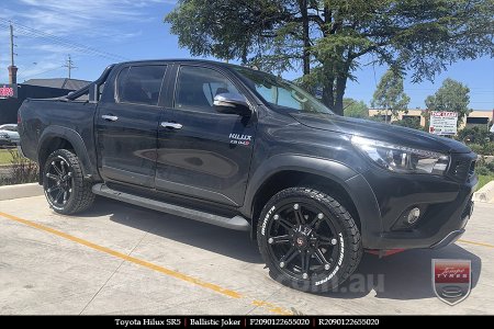 20x9.0 Ballistic Joker FB on TOYOTA HILUX SR5