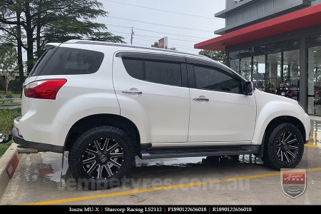 18x9.0 Starcorp Racing LS2112 on ISUZU MU-X