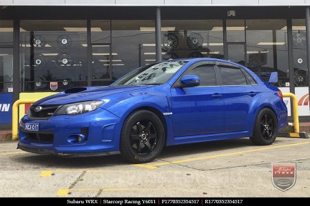 15x6.5 Starcorp Racing PURSUIT on SUBARU WRX