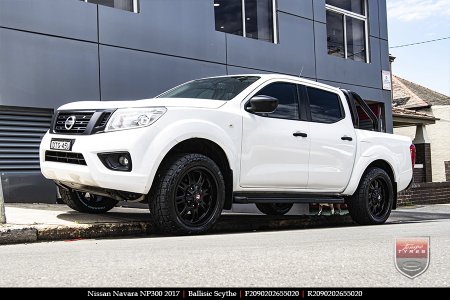 20x9.0 Ballistic Scythe on NISSAN NAVARA NP300