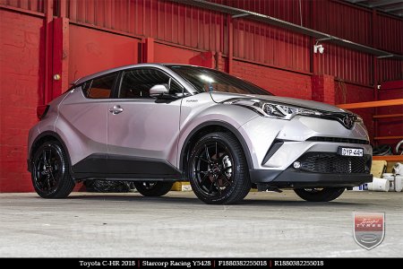 18x8.0 Starcorp Racing Y5428 on TOYOTA C-HR