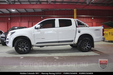 18x9.0 Starcorp Racing LS2112 on HOLDEN COLORADO