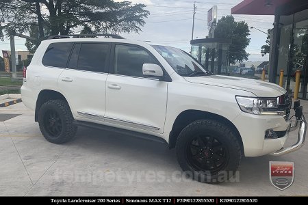 20x9.0 Simmons MAX T12 MK on TOYOTA LANDCRUISER 200 SERIES