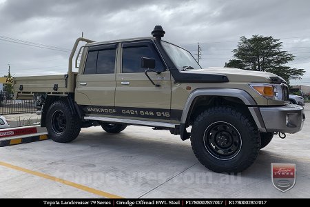 17x8.0 Grudge Offroad BWL Steel on TOYOTA LANDCRUISER 79 SERIES