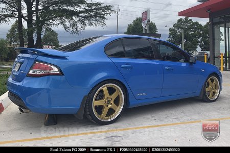 20x8.5 20x9.5 Simmons FR-1 Gold on FORD FALCON