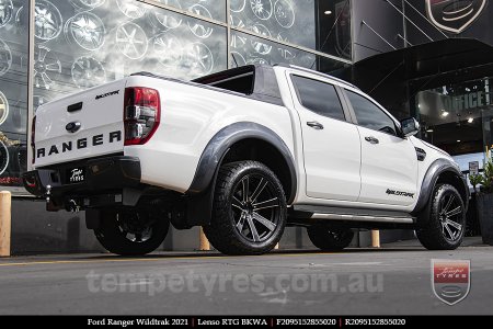 20x9.5 Lenso RTG BKWA on FORD RANGER WILDTRAK