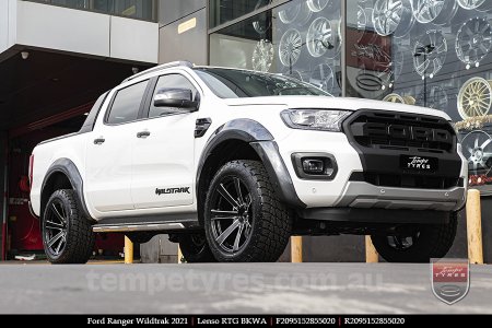 20x9.5 Lenso RTG BKWA on FORD RANGER WILDTRAK