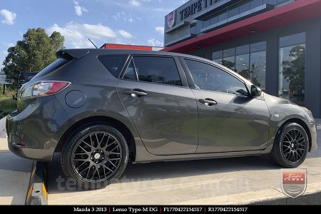 17x7.0 Lenso Type-M - DG on MAZDA 3