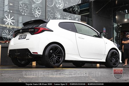 18x8.5 18x9.5 Lenso Spec D MB on TOYOTA YARIS