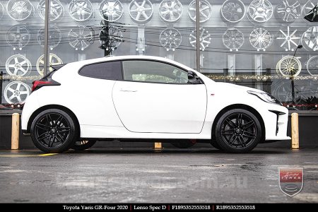 18x8.5 18x9.5 Lenso Spec D MB on TOYOTA YARIS