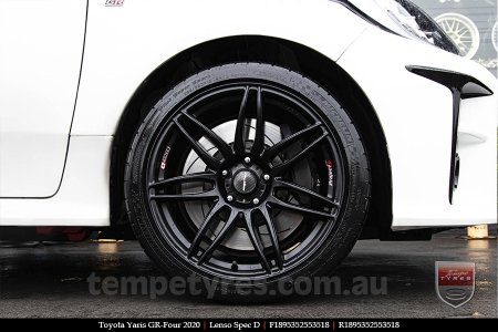 18x8.5 18x9.5 Lenso Spec D MB on TOYOTA YARIS