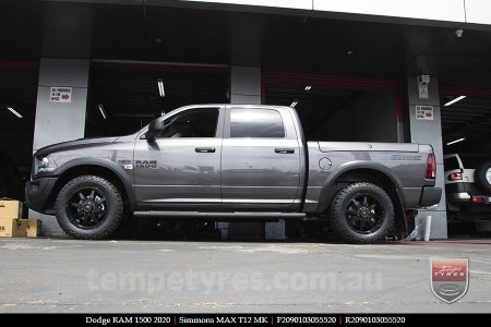 20x9.0 Simmons MAX T12 MK on DODGE RAM