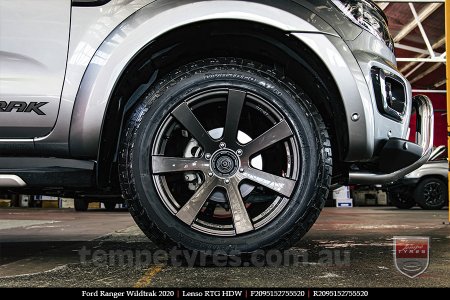 20x9.5 Lenso RTG HDW on FORD RANGER WILDTRAK