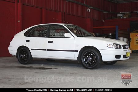 15x6.5 Starcorp Racing PURSUIT on TOYOTA COROLLA