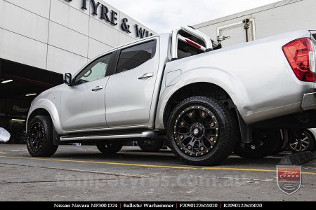 20x9.0 Ballistic Warhammer on NISSAN NAVARA NP300