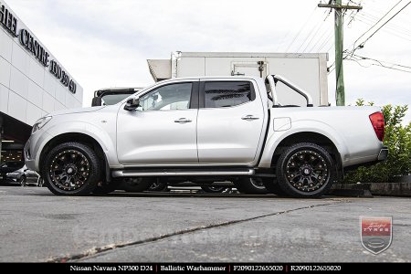 20x9.0 Ballistic Warhammer on NISSAN NAVARA NP300