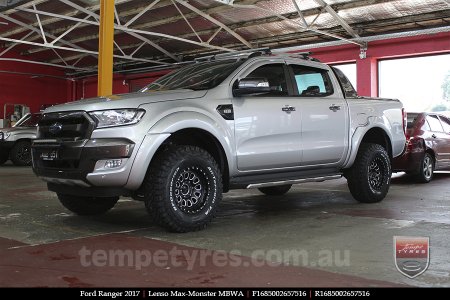 16x8.5 Lenso Max-Monster MBWA on FORD RANGER