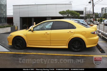 18x8.0 Starcorp Racing Y5428 on MAZDA 6