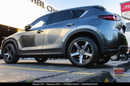 19x8.0 19x9.0 Simmons FR-C Black Tint NCT on MAZDA CX5