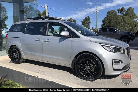 17x7.5 Lenso Jager Bayern BKF on KIA CARNIVAL