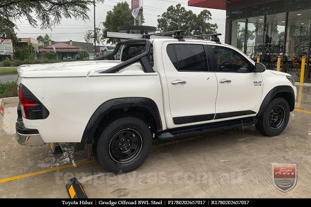 17x8.0 Grudge Offroad BWL Steel on TOYOTA HILUX