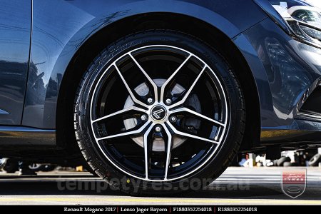 18x8.0 18x9.0 Lenso Jager Bayern BKF on RENAULT MEGANE