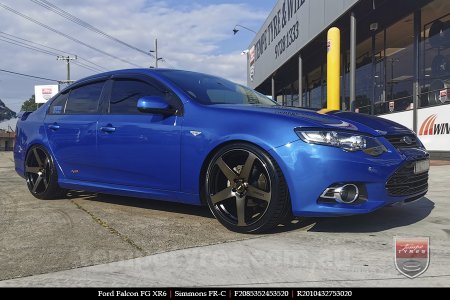 20x8.5 20x10 Simmons FR-C Copper Tint NCT on FORD FALCON FG