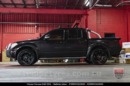 20x9.0 Ballistic Joker FB on NISSAN NAVARA D40 