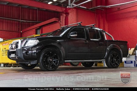 20x9.0 Ballistic Joker FB on NISSAN NAVARA D40 