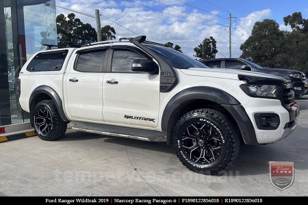 18x9.0 Starcorp Racing Paragon-6 on FORD RANGER WILDTRAK