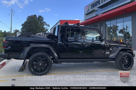 20x9.0 Ballistic Scythe on JEEP GLADIATOR