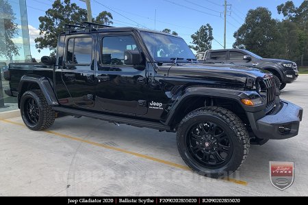 20x9.0 Ballistic Scythe on JEEP GLADIATOR