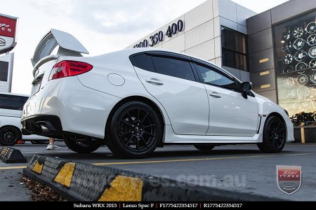 17x7.5 Lenso Spec F MB on SUBARU WRX