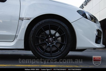 17x7.5 Lenso Spec F MB on SUBARU WRX