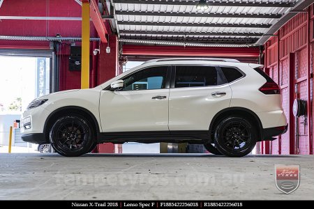 18x8.5 Lenso Spec F MB on NISSAN X-TRAIL